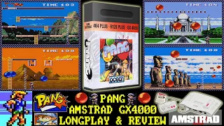 [AMSTRAD GX4000] Pang - Longplay & Review