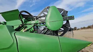 BigIron Auctions- Circle B John Deere 635D Draper Header- April 2024