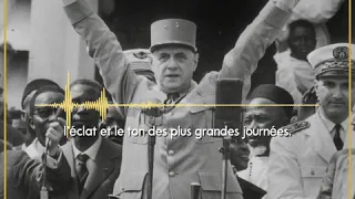 La minute podcast - "25 août 1958" - De Gaulle à Conakry