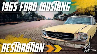 1965 FORD MUSTANG RESTORATION! Installing Open Tracker Racing Disc Brakes | Part 13