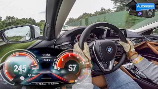 2018 BMW 530d (265hp) - 0-250 km/h acceleration (60FPS)