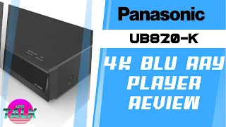 PANASONIC UB820-K 4K BLU RAY PLAYER REVIEW - Settings walkthrough and Tips