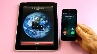 iPhone 5 vs iPad 2010 Incoming Call & Outgoing Call