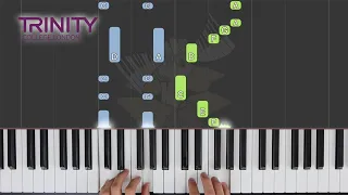 Pirate Stomp / TRINITY Piano Grade 1 2021-2023 / Synthesia Piano tutorial