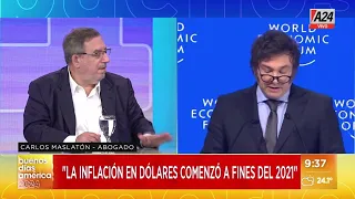 🗣 Carlos Maslatón: "El superávit financiero de enero fue dibujado"