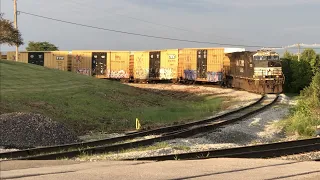 Train Goes Up & Down Steepest Railroad Grade Ever!  Railroad Switching Steep Industrial Spurs In Ky