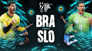 🇧🇷 BRA vs. 🇸🇮 SLO - Highlights Final 3-4 | Men's World Championships 2022