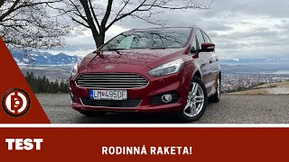 Rodinná raketa! 2018 Ford S-Max 2.0 TDCi 4x4 2. gen. TEST Jazdenky - Dominiccars.sk