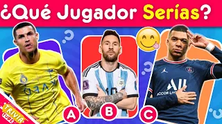 ¿Qué jugador de fútbol serías? | Test de fútbol quiz | Quiz FÚTBOL  ⚽#triviatube