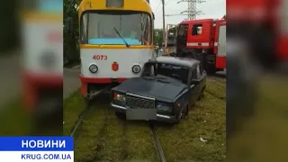 В Одессе произошло два ДТП с участием трамваев