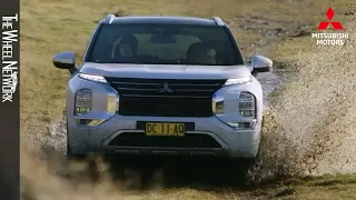 2022 Mitsubishi Outlander | White Diamond | Road & Trail Driving, Interior, Exterior (Australia)