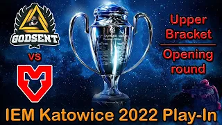CS:GO HIGHLIGHTS - GODSENT vs MOUZ [IEM Katowice 2022 Play-In | Double Elimination | BO1]