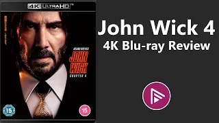 💿 John Wick Chapter 4 4K Blu ray Review