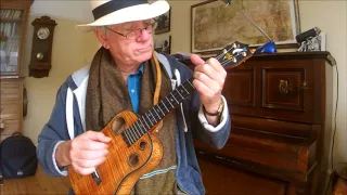 Ukulele Blues Shuffle in A (Part 1)