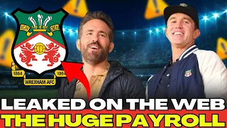 💥😱WENT VIRAL ON THE WEB! THIS IS THE HUGE PAYROLL OF WREXHAM UNDER THE COMMAND OF RYAN REYNOLDS.