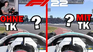 F1 22 FAHRHILFEN VERGLEICH: TK MITTEL vs TK AUS - Was ist SCHNELLER? | F1 22 Traktionskontrolle Test