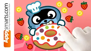 Pango Bakery Restaurant Puzzle Game - Make Cupcakes and Biscuits with Pango