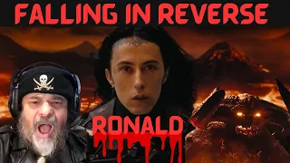 THIS IS SO BRUTAL- I LOVED IT! Metal Dude * Musician (REACTION) - NEW- Falling In Reverse - "Ronald"