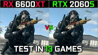 RX 6600 XT vs RTX 2060 SUPER | Test in 13 Games at 1080p & 1440p | Ultimate Comparison | 2023