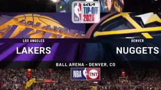 Lakers vs Nuggets NBA On TNT Intro/Theme | 10/24/23 NBA 2023