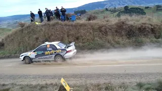 Otago Rally 2021 Kuri bush. CRASH