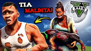 La TÍA DENISE de FRANKLIN está MALDITA en GTA 5! 😨 (Creepypasta Loquendo 2023)