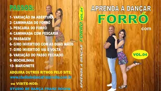 AULA DE FORRÓ PASSO DO DVD APRENDA FORRÓ VOLUME 04 COM FRANZ ROCHA E PATRICIA AGUILAR