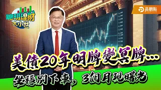 美債20年被套牢，９月前就下車才真的虧大！｜黃世聰-聰明理財大小世｜品觀點