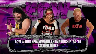 3 Way Dance For The ECW World Heavyweight Championship WWE 2K24 👹