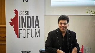 Karan Johar at LSE - In Conversation with Anupama Chopra - LIF 2017