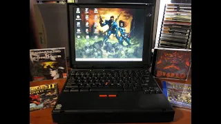 P1 166 MHz IBM ThinkPad 380ED Ноутбук для DOSWin игр