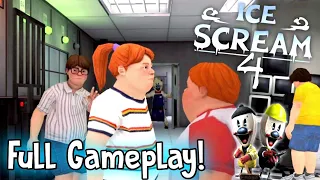 Ice Scream 4 Full Gameplay!!!(WITH SECRET ENDING) | Ice Scream 4 Full Gameplay | Ice Scream 4