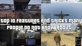 GTA Online Top 10 Features And Tricks Many People Do Not Know About