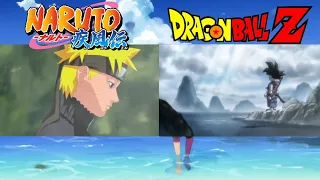 【MAD】Naruto Shippuden / Dragon Ball Z「Hotaru no Hikari」by ikimonogakari | Sha la la Opening