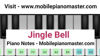 Jingle Bells Piano Tutorial|Piano Keyboard|Piano Lessons|Piano Music|learn piano Online|Mobile Piano