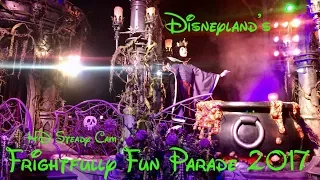 "Mickey's Halloween Party" brings to life | Disneyland's Frightfully Fun Parade 2017 | HD Steady Cam
