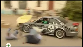 Хозяйка тайги-2 (2012) 18 серия - car chase scene