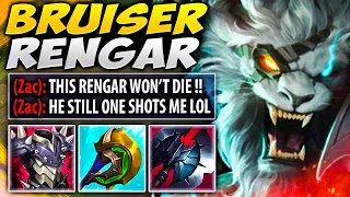 Abusing Bruiser Rengar To Challenger On The Korean Servers!