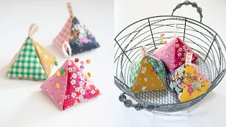 Pyramid Pincushion | Beginner Friendly Sewing | Mother’s Day Gift idea