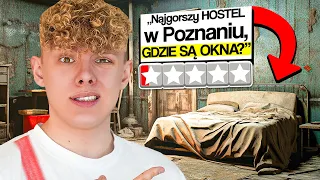 Spędziłem NOC w NAJGORSZYM Hostelu w Poznaniu!