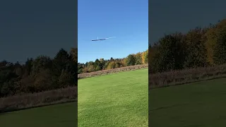 Landing my 3,8 meter Nan Explorer RC glider at Sæby RC club Championship in F5j