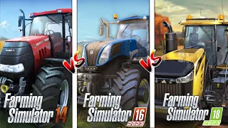 Fs14 vs Fs16 vs Fs18 | Compair With Multiplayer | Timelapse |