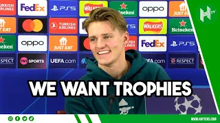 WE'RE ARSENAL, WE WANT TROPHIES! | Martin Odegaard | Arsenal v Porto