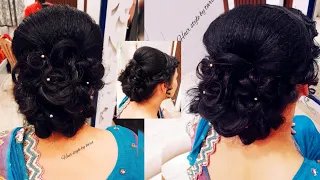 Wedding Hairstyles | Most Elegant | Super easy | Hairstyles For Party Hair styles pic lll