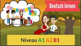 Alltag | Deutsch lernen | mit einfachen Sätze Everyday | life Learn German | with simple sentences