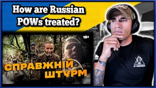 How are Russian POWs treated? - Marine reacts