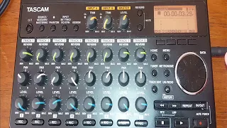 TASCAM DP-008EX   HOW TO RECORD A SONG