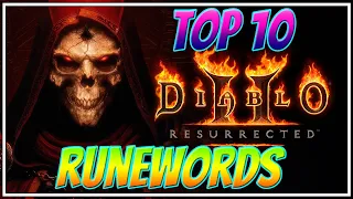 Diablo 2 Resurrected TOP 10 Runewords / See Description