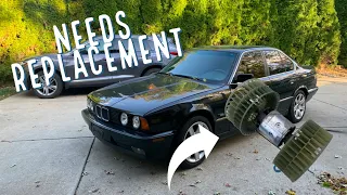 The winter beater E34 Finale: Addressing the blower motor and wheel wobble!