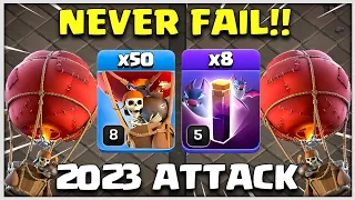 Never Fail !! Th12 Balloons + Bat Spell Attack Strategy - Best New TH12 (2023) Strategy | Coc